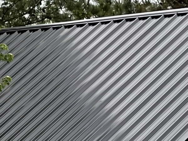 Black Metal roof