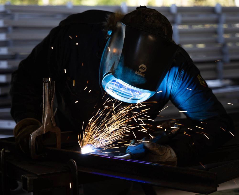 Blue Steel Metal worker